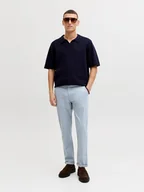 Spodnie męskie - Jack & Jones Spodnie chino "Pstmarco" w kolorze błękitnym - miniaturka - grafika 1