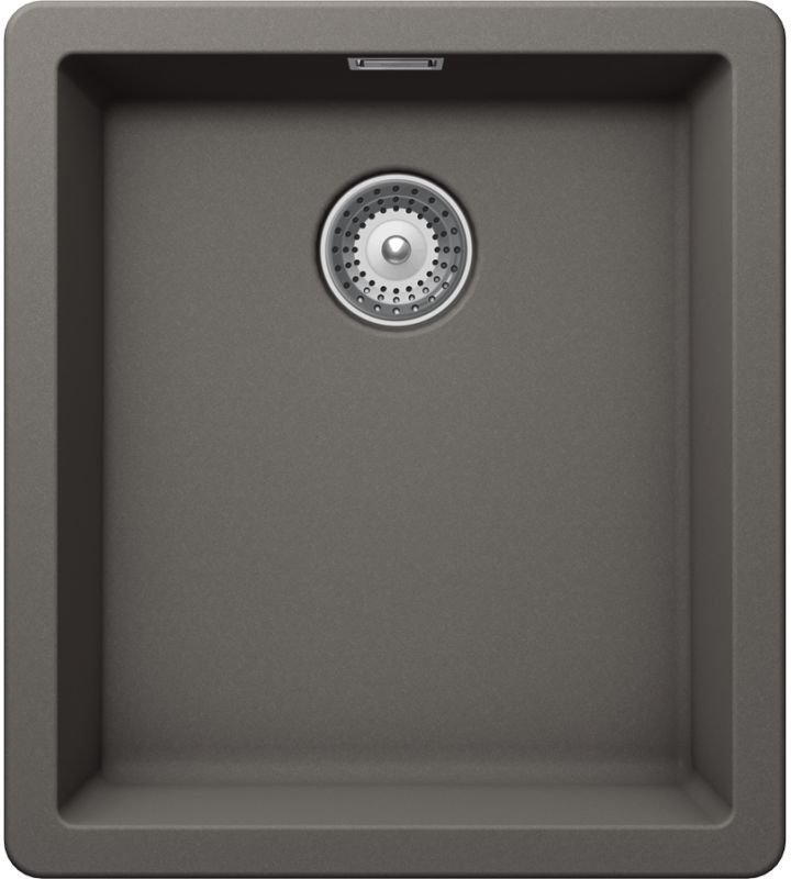 SCHOCK Zlewozmywak Granitan zlewozmywak GREENWICH N-100S Silverstone CRISTADUR - linia Studio