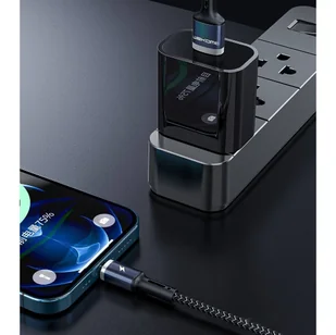 WK Design Kingkong kabel USB - Micro USB Power Delivery QuickCharge 3 A 1 m czarny (WDC-128m) - Kable USB - miniaturka - grafika 7