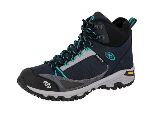 Brütting Mount Pinos High Kids Buty trekkingowe, Orange Nafta, 40 EU