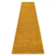 Dywany - Dywan, Chodnik SOFFI shaggy 5cm złoty - do kuchni, przedpokoju, na korytarz, 70x200 cm - miniaturka - grafika 1