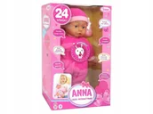 Lalki dla dziewczynek - Interaktywna lalka z zestawem do karmienia 38cm - miniaturka - grafika 1