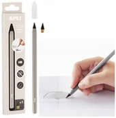 Ołówki - Ołówek wieczny APLI Infinite, HB, pudełko kart. z zawieszką, szary - miniaturka - grafika 1