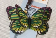 Zabawki dla kotów - YARRO WĘDKA DLA KOTA Z MOTYLEM - miniaturka - grafika 1