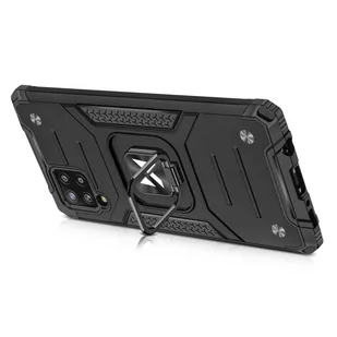 Wozinsky Ring Armor pancerne hybrydowe etui pokrowiec + magnetyczny uchwyt Samsung Galaxy A42 5G czerwony - Etui i futerały do telefonów - miniaturka - grafika 4