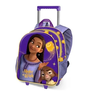 Disney Wish Star-mały plecak 3D z kółkami, liliowy, 26 x 34 cm, pojemność 12,5 l, Liliowe życzenie, Jeden rozmiar, Mały plecak 3D - Plecaki - miniaturka - grafika 1