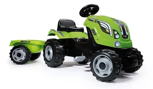 Smoby Traktor na pedały XL zielony - Jeździki dla dzieci - miniaturka - grafika 1