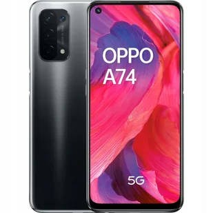 Oppo A74 6GB 128GB 5G Czarny - Telefony komórkowe - miniaturka - grafika 1