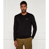 Swetry męskie - Aeronautica Militare Sweter | Regular Fit - miniaturka - grafika 1