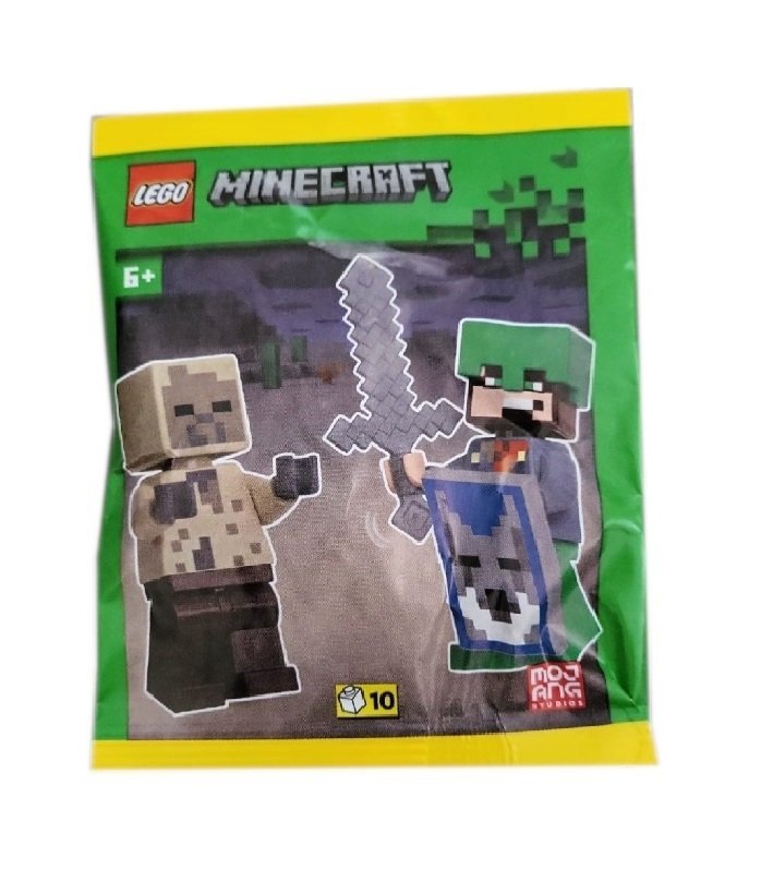 Zestaw LEGO Minecraft - Guard with Husk #662511 polybag klocki foilpack