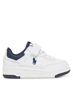 Buty dla chłopców - Polo Ralph Lauren Sneakersy Masters Court II Ps RL03014102 Biały - miniaturka - grafika 1