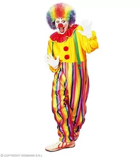 Widmann cyrku Clown dla kobiet i mężczyzn Clown kostium, m, Multicoloured - Stroje karnawałowe - miniaturka - grafika 1