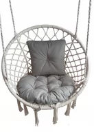Poduszki ogrodowe - Huśtawka Fotel wiszący bocianie gniazdo dom ogród - miniaturka - grafika 1