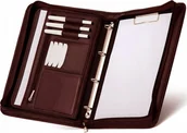 Teczki i aktówki - Solome AKTÓWKA TECZKA NA DOKUMENTY BIWUAR A4 SOLOME #7 BORDOWA - miniaturka - grafika 1