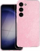 Etui i futerały do telefonów - OEM Futerał CLEAR CASE 2 mm BLINK do SAMSUNG S24 Plus różowy - miniaturka - grafika 1