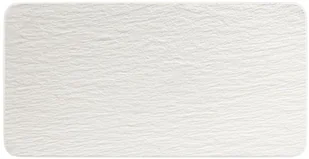 Villeroy & Boch Talerz do serwowania podłużny Manufacture Rock blanc 1042402281 - Talerze - miniaturka - grafika 2