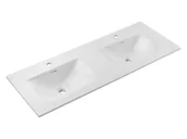 Umywalki - Umywalka meblowa Comad Sky 120x46 cm prostokątna biały mat - miniaturka - grafika 1