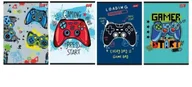 Zeszyty szkolne - Zeszyt A5/16K linia Gamepad (15szt) - ST-MAJEWSKI - miniaturka - grafika 1