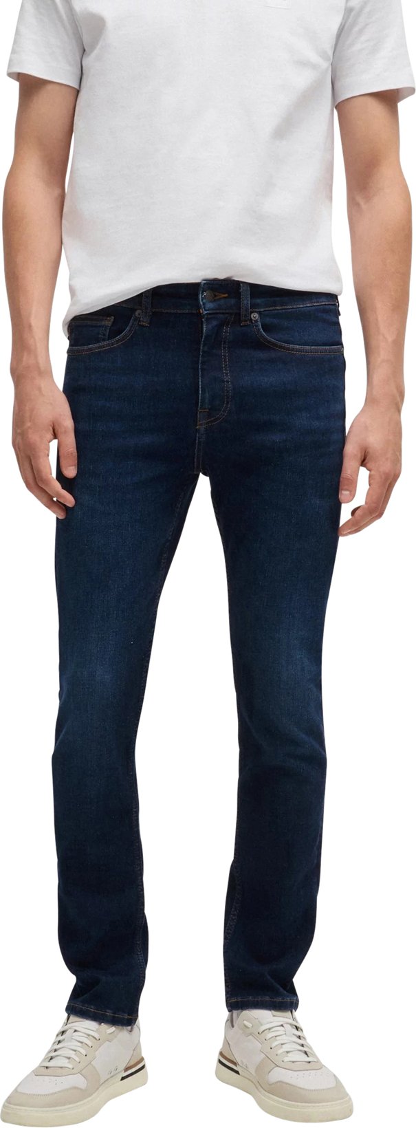 Granatowe jeansy męskie Hugo Boss Orange