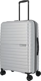 Walizka średnia Travelite Trient 66 cm - srebrna - Walizki - miniaturka - grafika 1