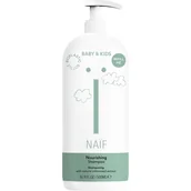 Kosmetyki kąpielowe dla dzieci - Naif Baby & Kids Nourishing Shampoo szampon odżywczy dla dzieci od urodzenia 500 ml - miniaturka - grafika 1