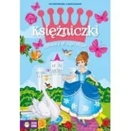 Kolorowanki, wyklejanki - ZIELONA SOWA Księżniczki. Zabawy w ogrodzie - Marzena Ćwik - miniaturka - grafika 1