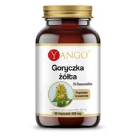 Suplementy naturalne - YANGO Yango Goryczka żółta 90 k wspomaga trawienie YA0305 - miniaturka - grafika 1