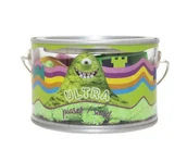 Zabawki kreatywne - Ultra Piasek 200g zielony + 5 foremek Zwierzak - EPEE - miniaturka - grafika 1