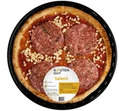 Szybkie dania obiadowe - PIZZA Z SEREM MOZZARELLA I KIEŁBASĄ SALAMI BEZGLUTENOWA 330 g - GLUTEN OUT - miniaturka - grafika 1