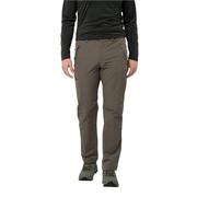Spodnie sportowe męskie - Męskie spodnie softshellowe Jack Wolfskin ACTIVATE XT PANTS M cold coffee - 46 - miniaturka - grafika 1