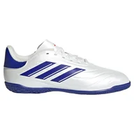 Piłka nożna - adidas Copa Pure II Club Football Boots Indoor, buty piłkarskie Unisex-dla dzieci i chłopców, Ftwr White Lucid Blue Solar Red, 32 EU - miniaturka - grafika 1