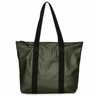 Torebki damskie - Rains Torba Shopper 35 cm evergreen - grafika 1