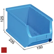 Skrzynki i torby narzędziowe - Allit pojemnik ProfiPlus nr 3, czerwony 148x235x125mm (456209) - miniaturka - grafika 1