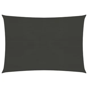 VidaXL Żagiel przeciwsłoneczny, 160 g/m, antracytowy, 4x5 m, HDPE 311078 VidaXL - Parasole ogrodowe - miniaturka - grafika 1