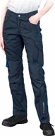 Spodnie sportowe damskie - R.E.I.S. LH-FWN-T - Spodnie ochronne do pasa FORWOMEN wykonane z materiału typu canvas - granatowo-niebieski 50 - miniaturka - grafika 1
