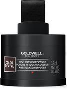 Farby do włosów i szampony koloryzujące - Goldwell Dualsenses Color Revive Puder maskujący odrosty ciemny brąz, czarny - miniaturka - grafika 1