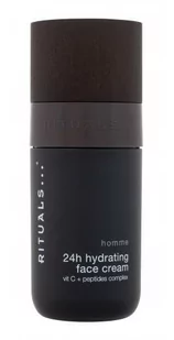 Rituals Homme 24h Hydrating Face Cream krem do twarzy na dzień 50 ml dla mężczyzn - Kremy do twarzy - miniaturka - grafika 1