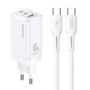 Usams Ładowarka Sieciowa Usb-c Qc Pd Do Galaxy S21 - Ładowarki do telefonów - miniaturka - grafika 1