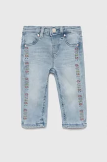 Spodnie i spodenki dla dziewczynek - Guess jeansy dziecięce - grafika 1