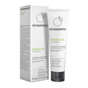 Oxygenetic Energyze Vitamin C, nawilżająco-dotleniający sorbet do mycia twarzy, 75 ml - Kosmetyki do mycia twarzy - miniaturka - grafika 1