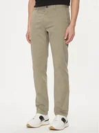 Spodnie męskie - Boss Chinosy 50510933 Beżowy Slim Fit - miniaturka - grafika 1