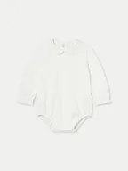 Body dla niemowląt - Mayoral Body dziecięce 2701 Écru - miniaturka - grafika 1