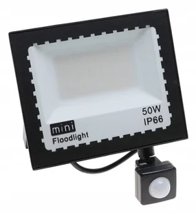HALOGEN Naświetlacz Lampa LED SMD z CZUJNIKIEM Ruchu Zmierzchu 50W 273S - Lampy ogrodowe - miniaturka - grafika 1