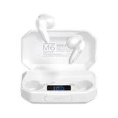 Słuchawki - Kruger&Matz M6 - kolor biały - miniaturka - grafika 1