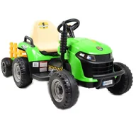 Pojazdy elektryczne dla dzieci - SUPER TRAKTOR LABOR- NA AKUMULATOR Z PRZYCZEPĄ I KIPREM/BBH030 - miniaturka - grafika 1