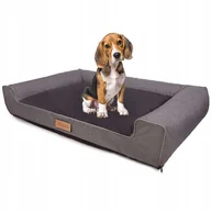 Legowiska dla psów - Legowisko Dla Psa, 82X50 Cm, Posłanie Kanapa Dla Średnich I Małych Psów, Kolor Szary - miniaturka - grafika 1