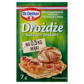 Bakalie - Dr Oetker DROŻDŻE INSTANT 7 G zakupy dla domu i biura 65263352 - miniaturka - grafika 1