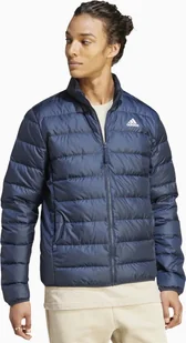 Kurtka męska adidas Essentials Light Down granatowa IK3218 XL - Kurtki męskie - miniaturka - grafika 1