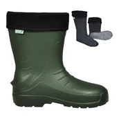 Kalosze damskie - Kalosz męski Gumowce KALOSZE PIANKOWE 41 EVA TORINO oliwka (56011) - miniaturka - grafika 1