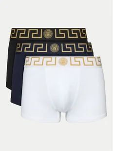 Versace Komplet 3 par bokserek AU10326 1A10011 Kolorowy - Majtki męskie - miniaturka - grafika 1